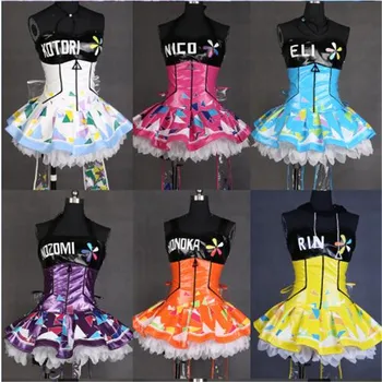 

Love Live! Cyber Idolized LED Dress Lovelive Minami Kotori Game Awaken All Members Uniforms Halloween Party Cosplay Costume