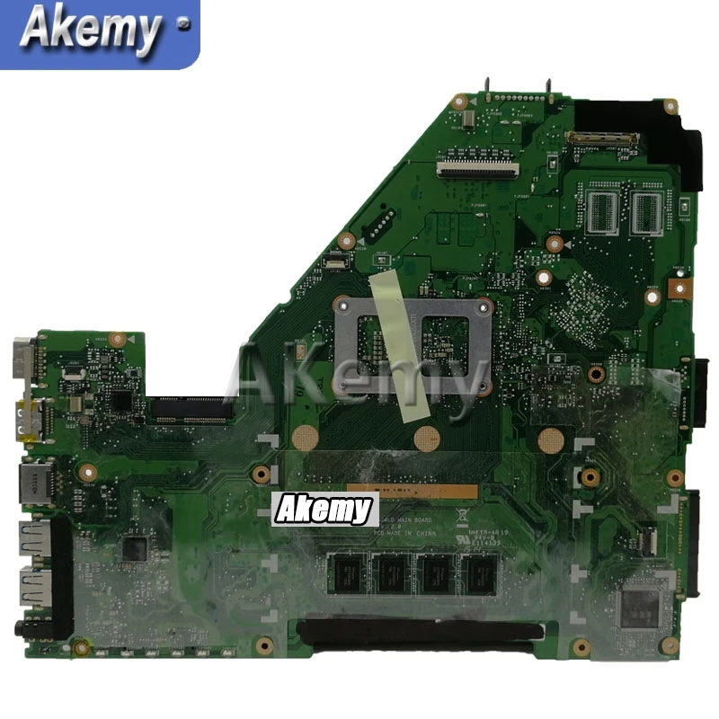 Akemy X550LA Laptop motherboard For Asus X550LA X550LD X550LC Y581L A550L R510L Y583L Test original mainboard 4G RAM I7-4500U