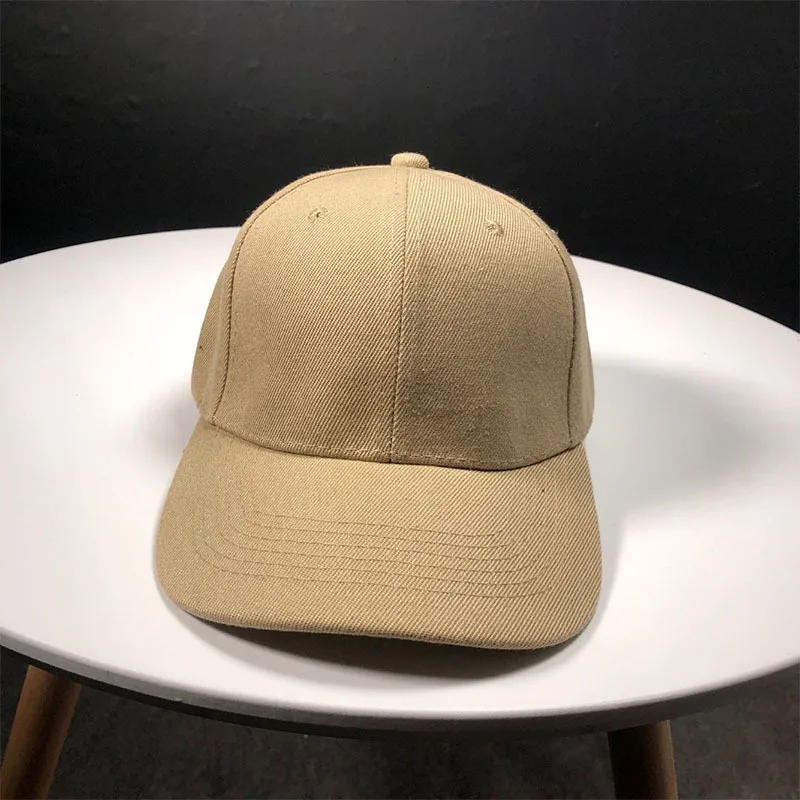 Baseball T-Cap Khaki SP& CITY, Женская однотонная простая бейсбольная кепка, Короткие карнизы, Повседневная хлопковая кепка с острым носком, для улицы, солнцезащитная Кепка, дышащая, трендовая - Цвет: Baseball T-Cap Khaki