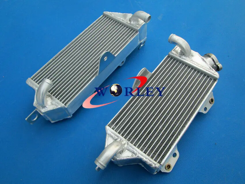 Для Kawasaki KX500 KX 500 88-01 89 90 91 92 93 94 95 96 Алюминий радиатора
