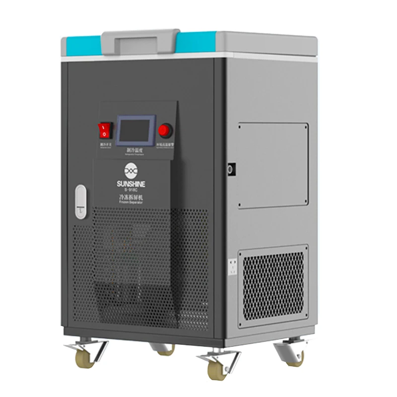  Big Power Frozen Separating Machine LCD Freezing Cooling Fast 15inch Freezer for Mobile Phone Table