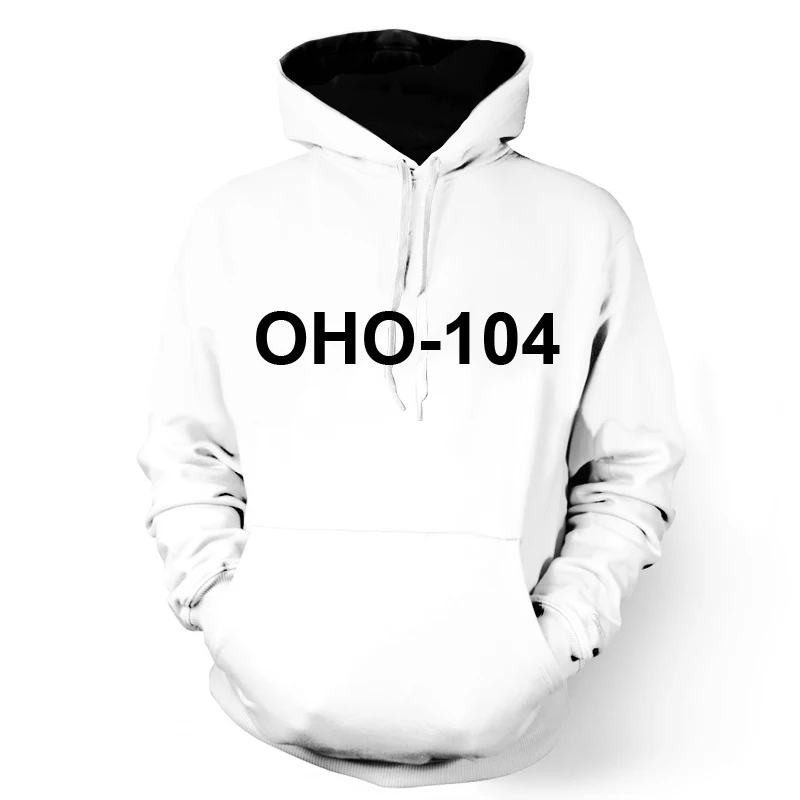 OHO-104 ONSEME унисекс изготовленные на заказ толстовки Прямая толстовка пуловеры OHO-101-120 - Цвет: OHO-104