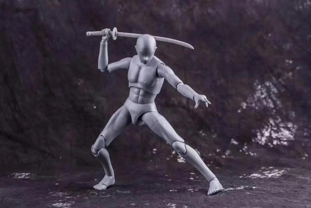 

Toy Paper Box Decoration Naked Baby Male Female 1: 6 Silver Women's Naked Baby Men And Women Mobile Garage Kit