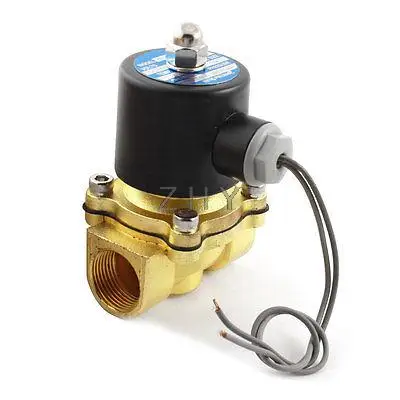 Воздушный газовый электромагнитный клапан 2 Way 3/4PT с резьбой DC 12V