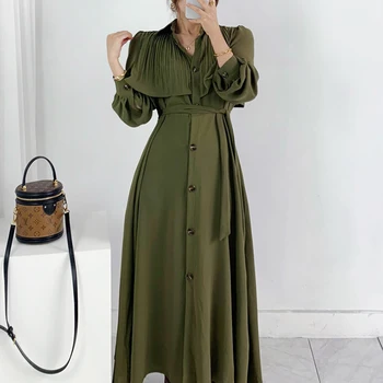 

VICONE Chic long-sleeved retro render even the clothes in the fall and winte