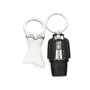 

Wedding Favor For The Couples Celebrating a Perfect Pair Mr. & Mrs. Couples Key Chain Gift Set Bachelorette Party Souvenir