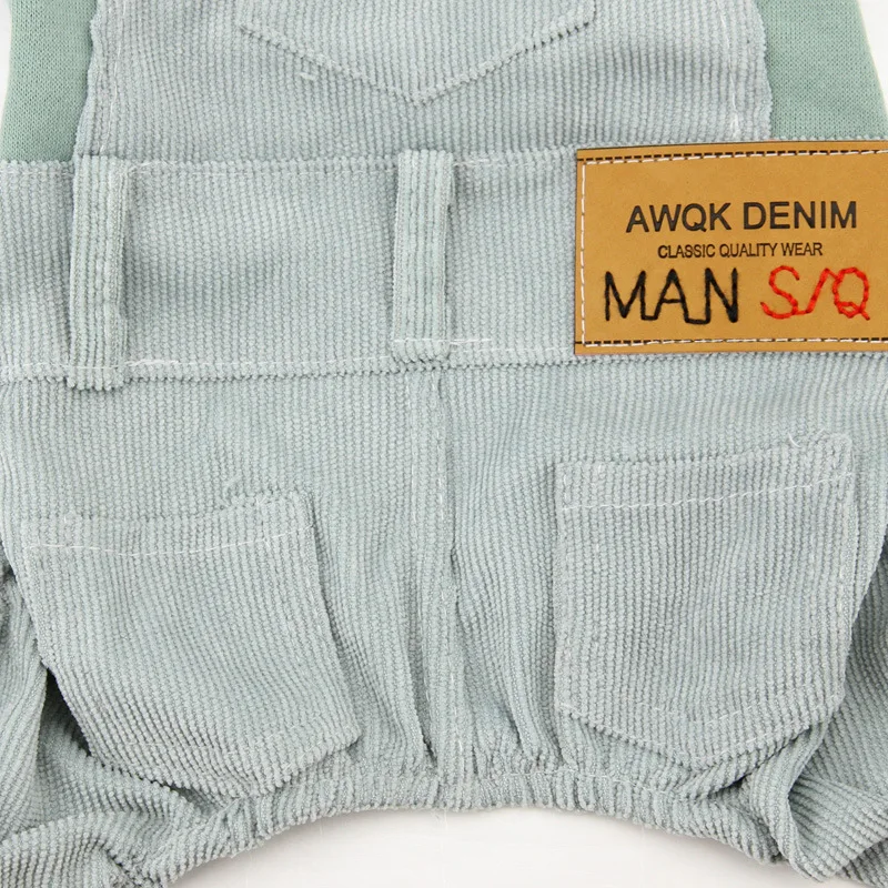 2 цвета, комбинезон для собак со штанами XS, S, M, L, XL, одежда для домашних животных, весенне-осеннее пальто для маленьких собак, однотонный Модный комбинезон, одежда для собак# L