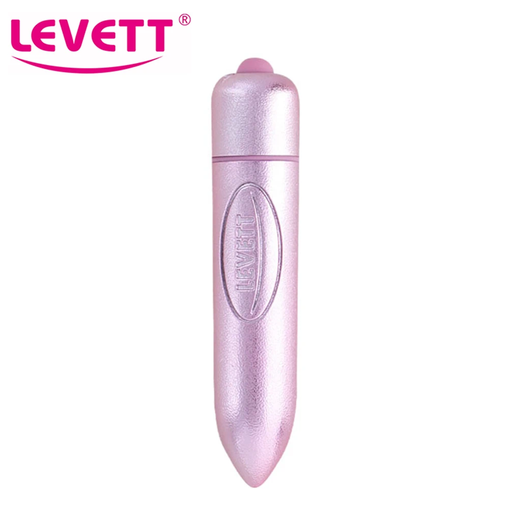 Vibromasseur Speed LEVETT 16 Bullet pour femme, jouet sexuel pour point G, stimulateur de clitoris, rouge à lèvres vibrant pour adulte_voghion.com