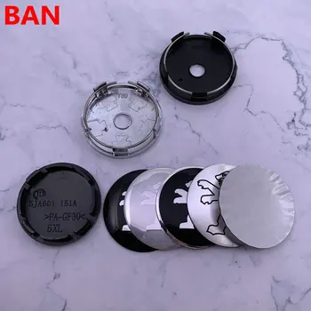 

4pcs 56mm 60mm Car logo Wheel Center Cap rim Badge dust-proof covers decal refit Creative decoration emblem BZ sticker