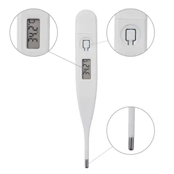 

Kids Newbaby Digital Thermometer LCD Heating Thermometer Armpit Body Temperature Meter Fever Measure Tool for Baby Adult