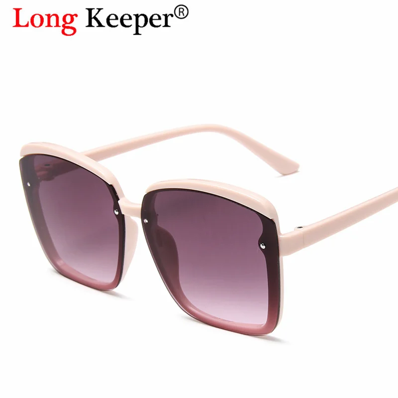 

Square Sunglasses Oversized Big Frame Vintage Women Brand Designer Luxury 2020 New Fashion Trendy Popular Sun Glasses UV400