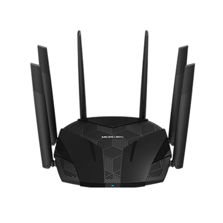 

Mercury Phantom D128 Dual-Frequency 1200M Six Antenna High with a Machine Capacity 5G Household WiFi Wall Wireless Router