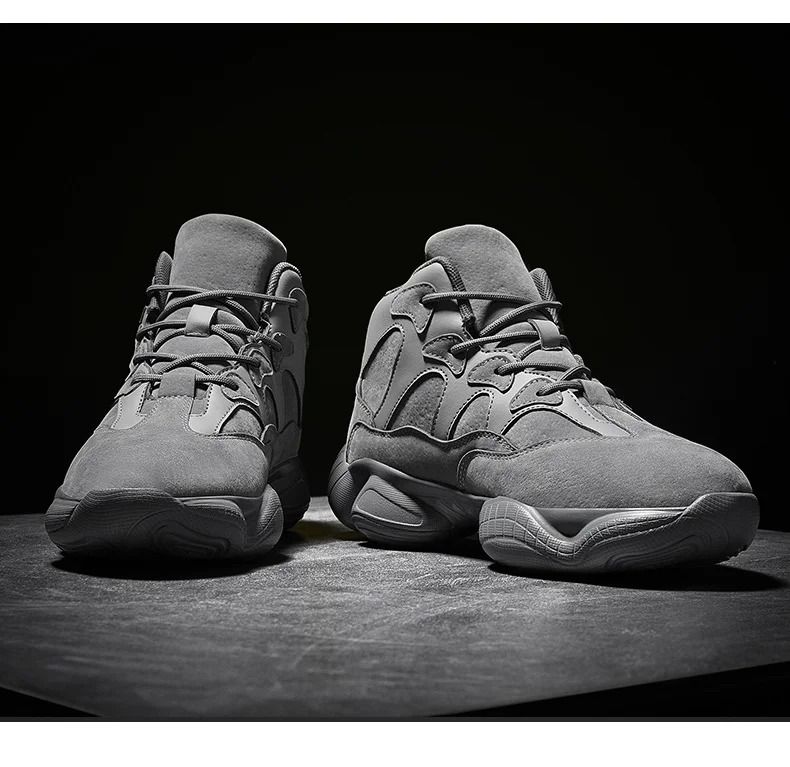 Winter Warm Boots with Pru Men's Casual Shoes for Man Sneakers Sport Running Shoes Ankle Boots Snow Zapatos Hombre Plus Size 46