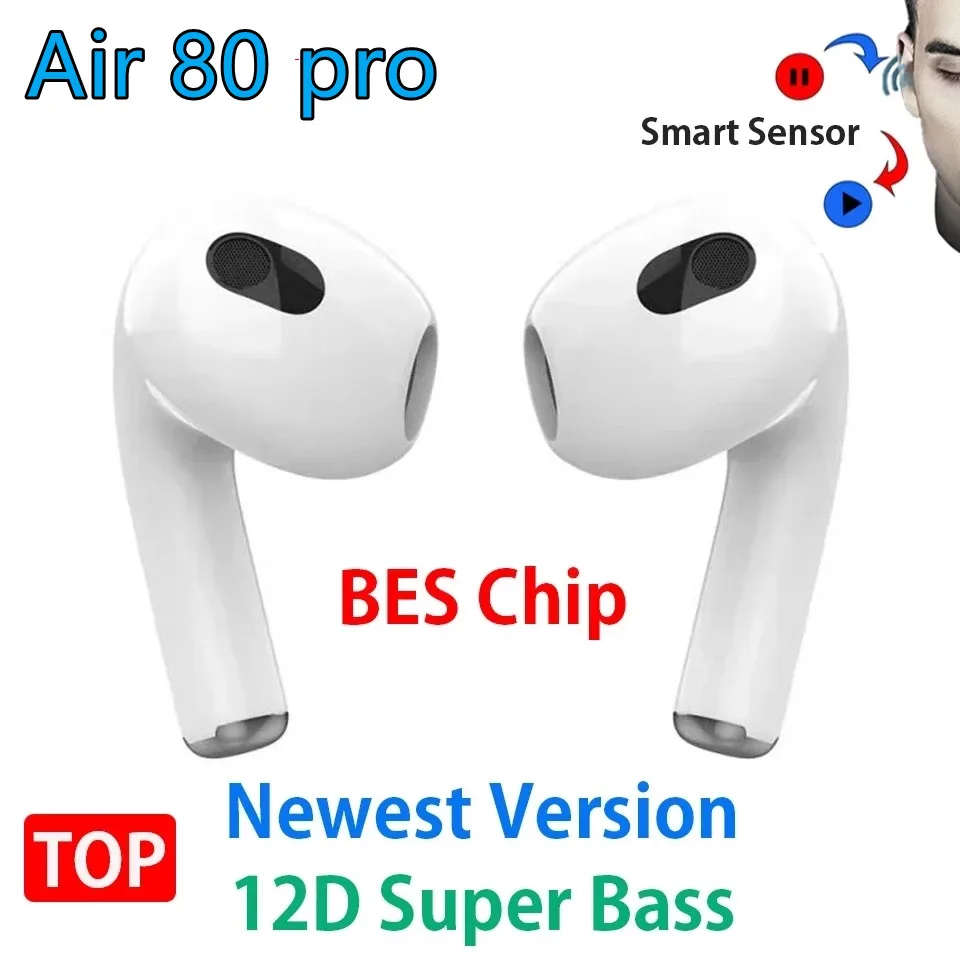 2021 New Air80 TWS Wireless Bluetooth 