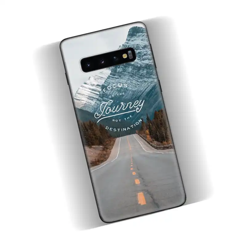 The mountains and the sea Samsung S10 Case
