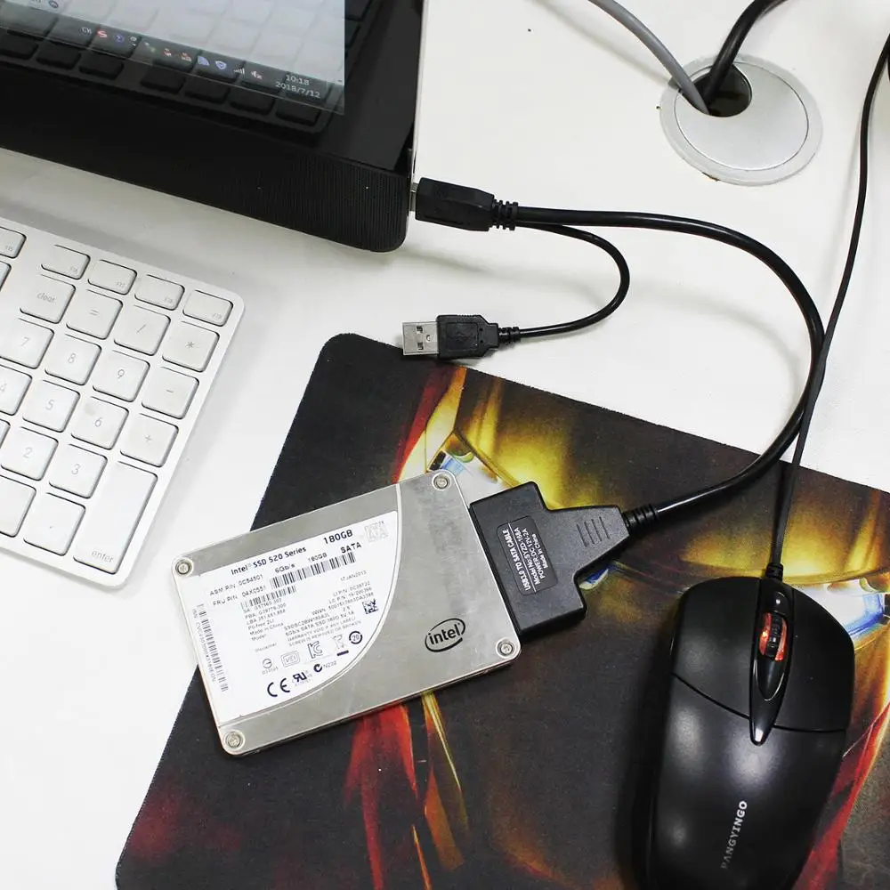 Переходные кабели sata usb 3 0 7 + 15 22pin Внешнее питание 2 5 дюйма конвертер жёсткого