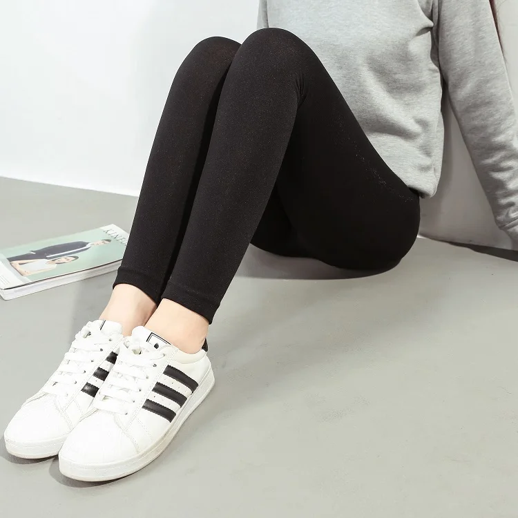 

2020 New Autumn And Winter Wear Velvet And Velvet Style Thin Leggings Leggings