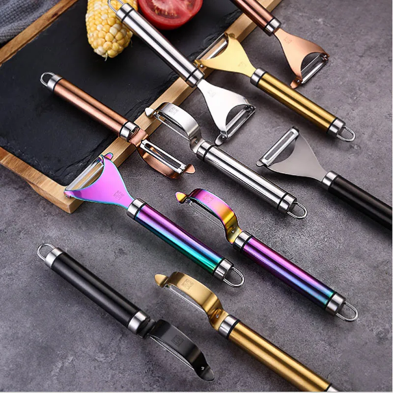 Многофункциональный кухонный скребок для фруктов, овощей, картофеля, для удаления кожи, яблоко, Овощечистка, высокое качество, бытовой нож для очистки огурец