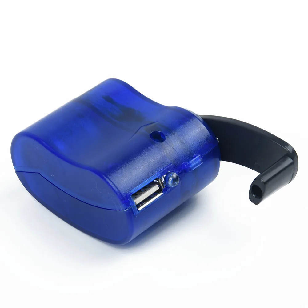 USB mobile phone charger Emergency charger hand crank Camping Charger
