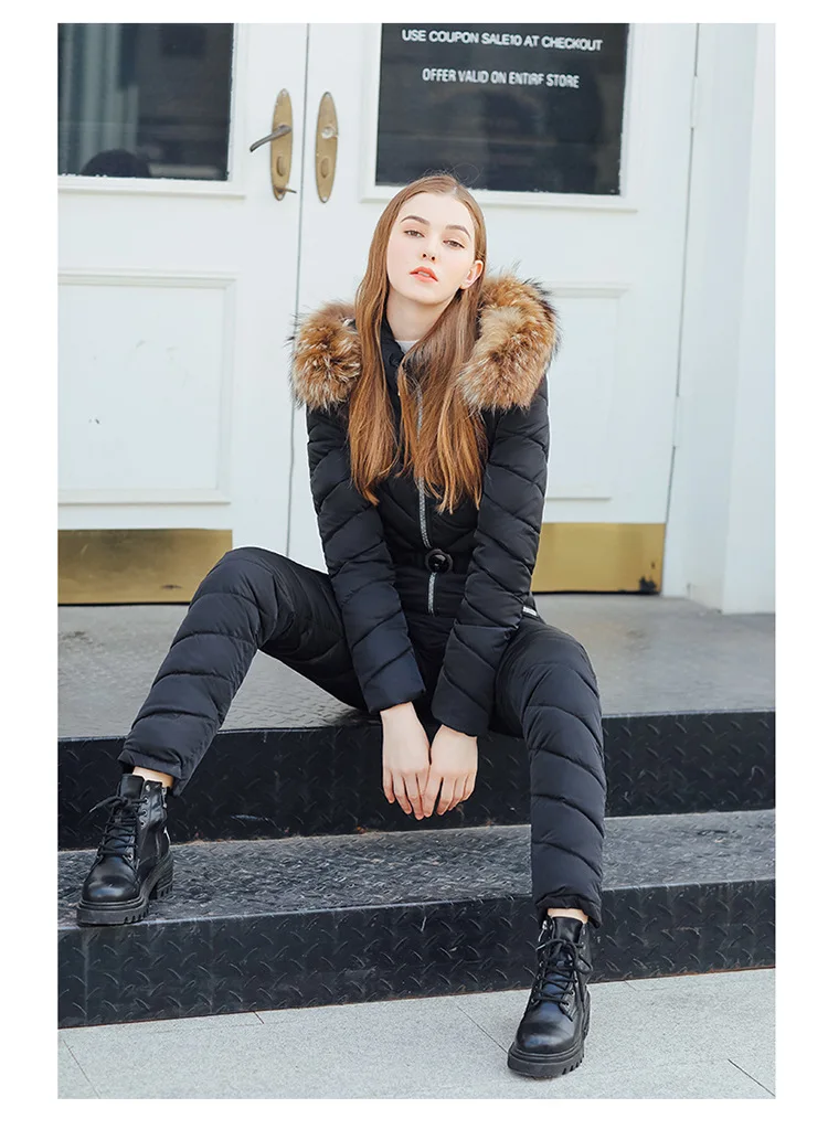 Women's Cotton-padded Jumpsuits Winter New Style Cotton-padded Clothes WOMEN'S Suit Korean-style down Jacket Cotton-padded