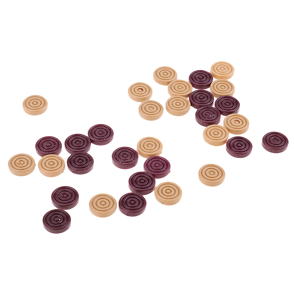 Plastic Backgammon Checkers Set, 0.59 inch, Wooden and Red for Supplement or Replacement of Lost Checkers Game Pieces Plastic Backgammon Checkers Set, 0.59 inch, Wooden and Red for Supplement or Replacement of Lost Checkers Game Pieces