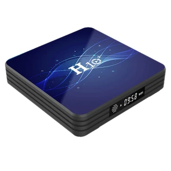 

H10+TV Box Android 9.0 TV BOX 2+16G Dual-Band WiFi Network Player 1080P HD Set-Top Box(EU Plug)