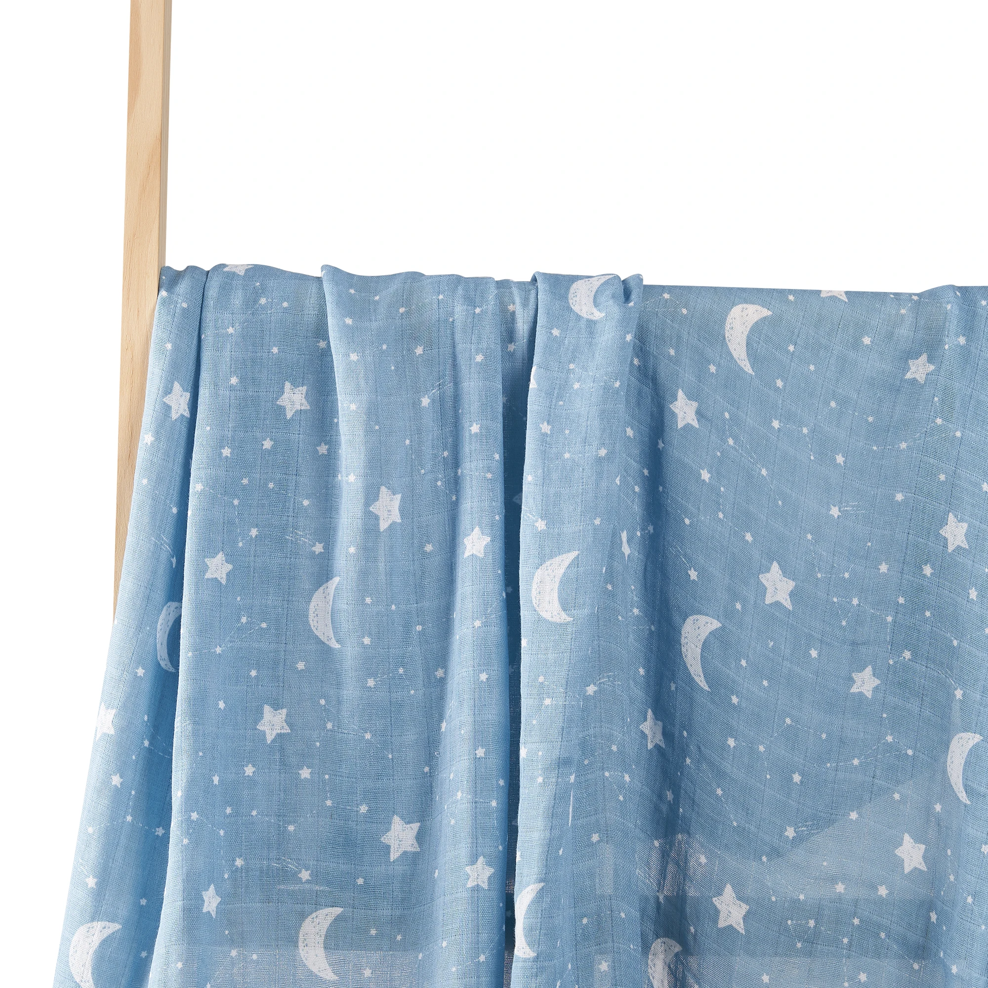 Happy Flute Baby Photography Background Babyroom Decor 120x120cm Muslin Swaddle 100% Cotton Blanket 5