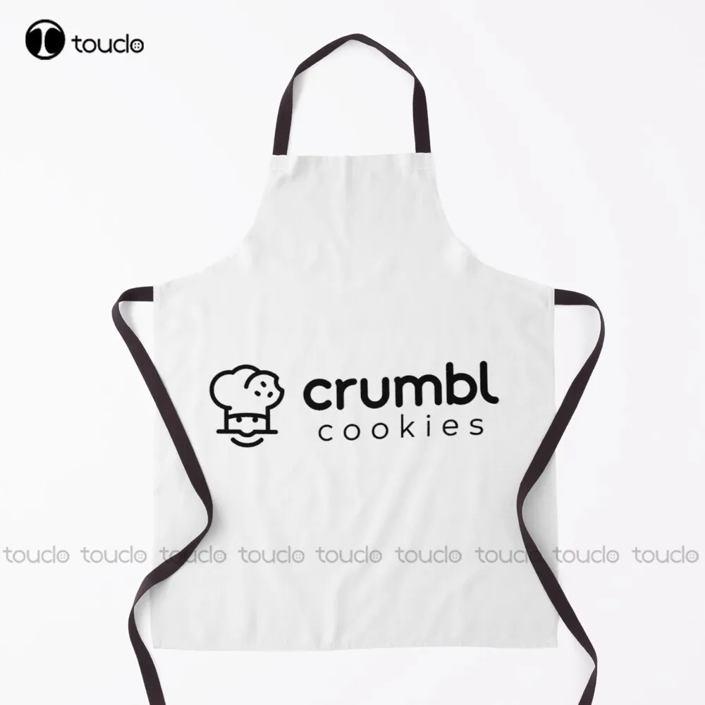 

Crumbl Cookies Apron White Apron Personalized Custom Cooking Aprons Garden Kitchen Household Cleaning Unisex Adult Apron New