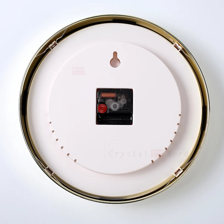 Nordic Vintage Wall Clock Simple Silent Numeric Luxury Round Clock Living Room Watch Orologio Da Parete Klok Home Decor EE50WC