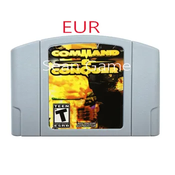 

High EUR PAL Quality Customer Cartridge Command Card for 64 Bit Video Game Console