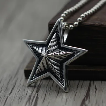 

Cube Sanderson Nava Huayu Wu Yifan Pendant Pendant 925 Sterling Silver Five - Pointed Pendant