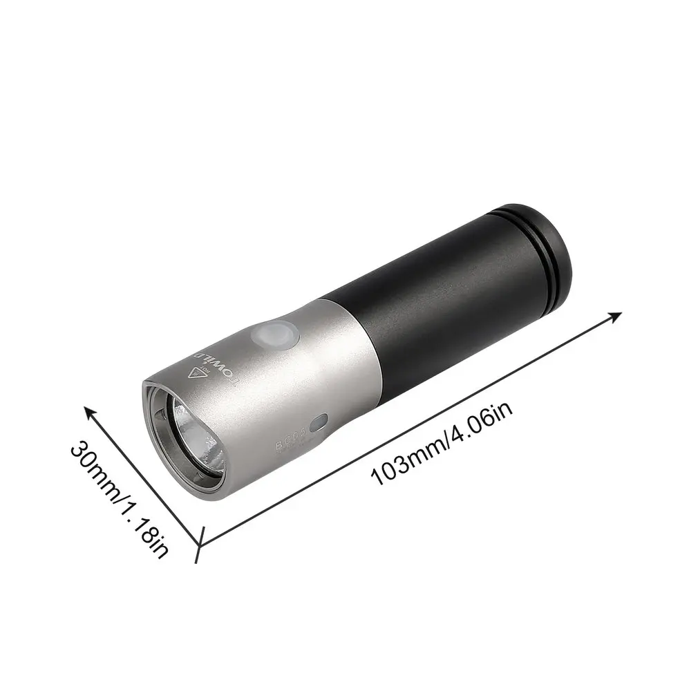1000 люмен IP65 водонепроницаемый USB Перезаряжаемый Фонарик 3400mAh 18650 батарея usb зарядка технология разрядки