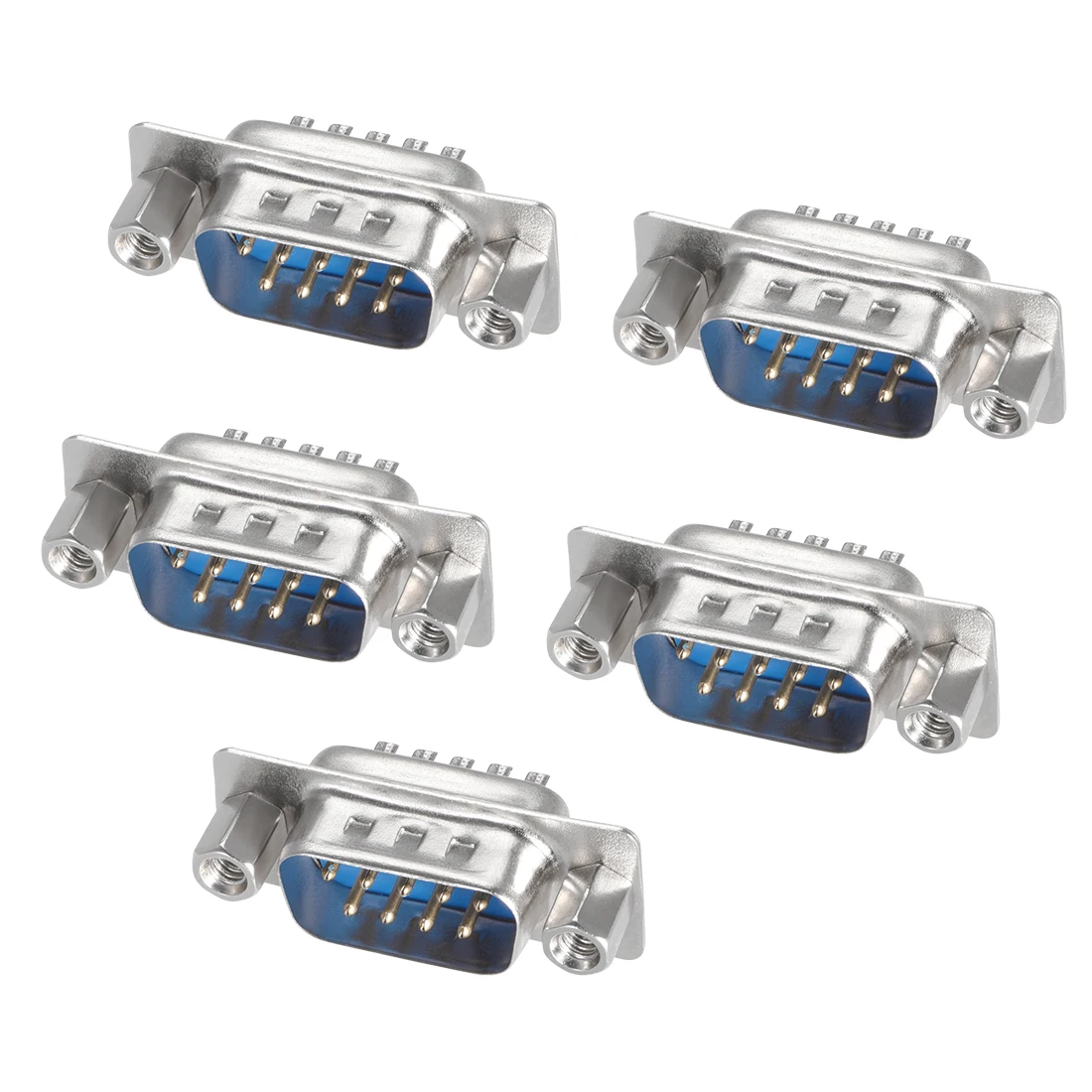 

uxcell D-sub Connector Port Terminal Breakout 9 Pin-Male-5pcs