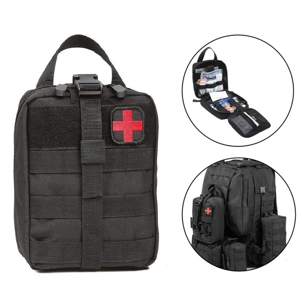 Outdoor Camping Travel First Aid Kit Tactical Medical Bag  Multifunctional Waist Pack Climbing Bag Emergency Case Survival Kit