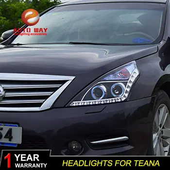 

Car Styling Head Lamp case for Nissan TEANA Headlights 2008-2011 Headlights Nissan TEANA Headlight DRL Double Beam Bi-Xenon HID