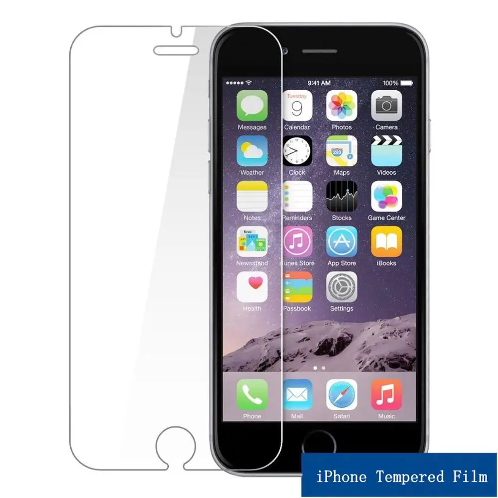 Защитное противоударное закаленное стекло для iPhone XS Max XR 7 8 Защита экрана Стекло 9H