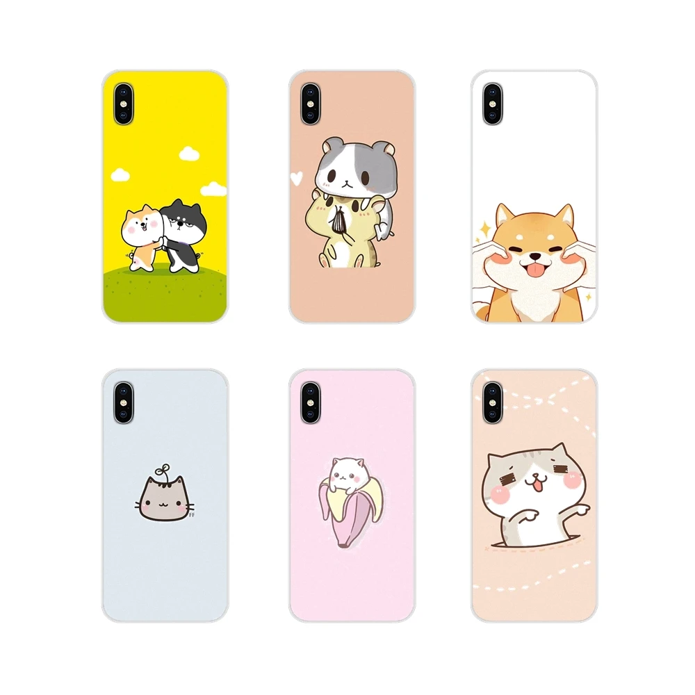 For Oneplus 3 5 6 7 T Pro Nokia 2 8 9 230 2.1 3.1 5.1 Plus 2017 2018 Kawaii Molang Anime dog Cartoon cat Cell Phone Case | Мобильные