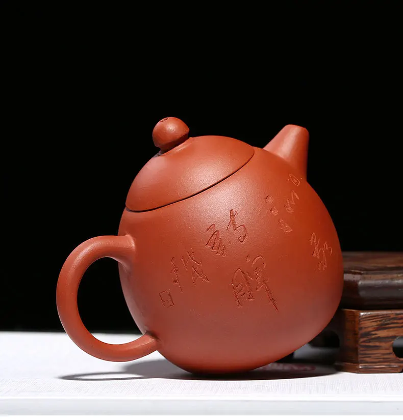 Purple sand tea pot undressed ore mud yixing teapot kung fu kettle
