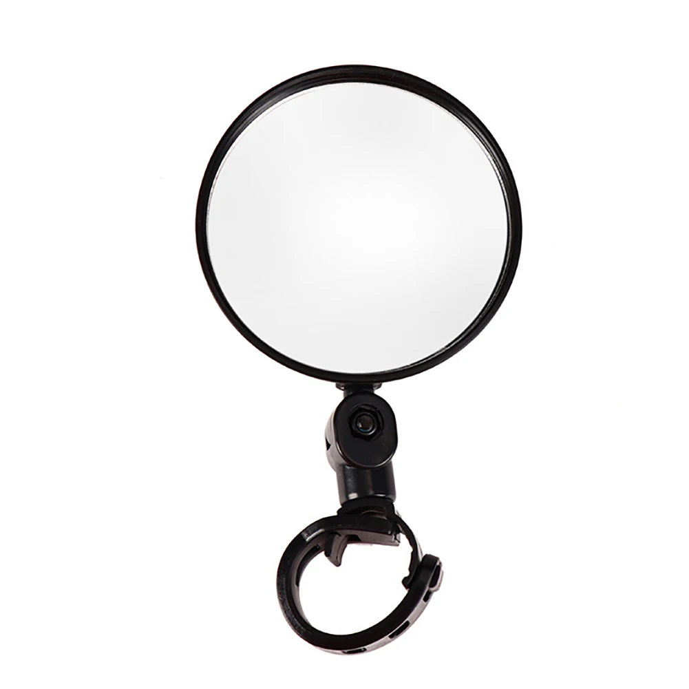 MTB Bike Bicycle Handlebar Mount Round Rearview Mirror Safety Cycling Equipment