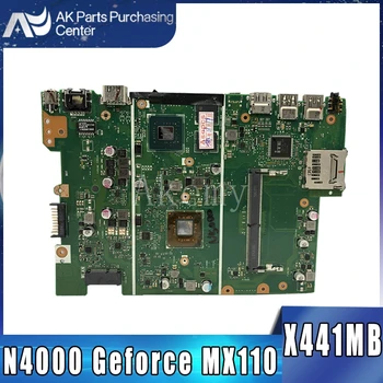 

Akemy X441MB Motherboard For ASUS X441 X441M X441MB Laotop Mainboard with N4000 CPU Geforce MX110