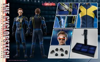 

In Stock Toys Era TE030 1/6 Scale Vibration Control Switch The Cyclopstech Figure Red LED Eye Light 12 Action Figure Doll Model