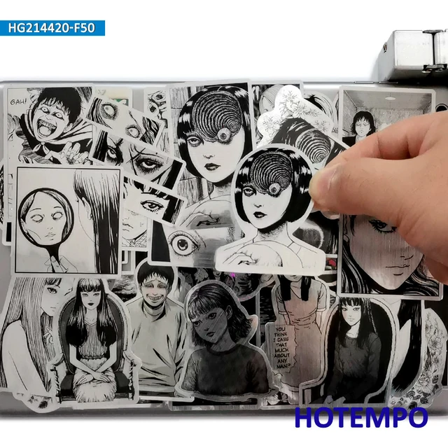 Junji Ito Movement Stickers