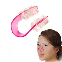 100 шт, оптовая цена, женское красивое приспособление для изменения формы носа для подтягивания носа, зажим для носа, массаж носа, доставка