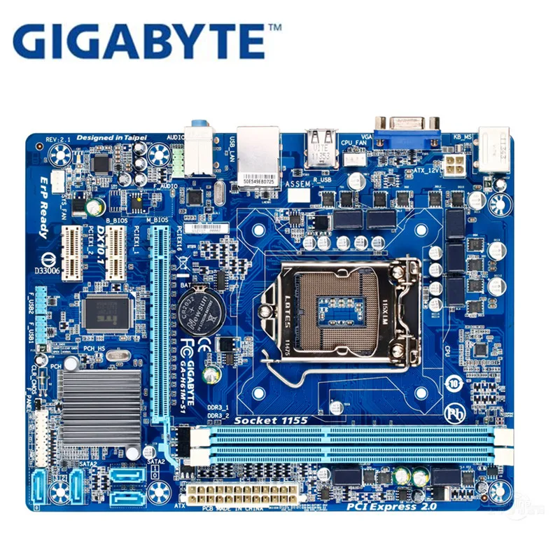 Материнская плата GIGABYTE GA H61M S1|Материнские платы| |