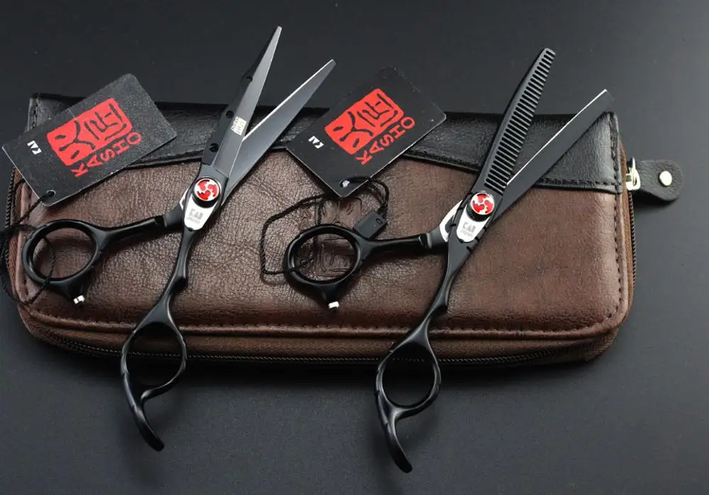 

Professional 6 inch Hairdressing scissors Hair scissors Barber scissors Straight Thinning Hair Cutting shear
