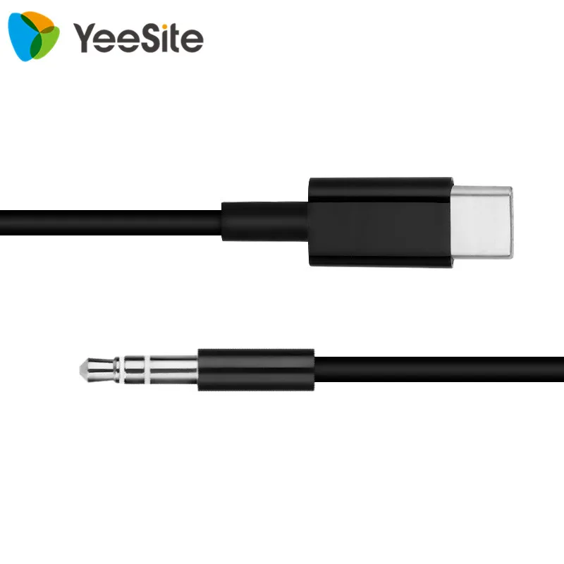Тип C до 3,5 мм Aux стерео цифровой аудио кабель для наушников автомобильный аудио Adpater USB-C кабель для Xiaomi huawei samsung Letv 2 2pro max
