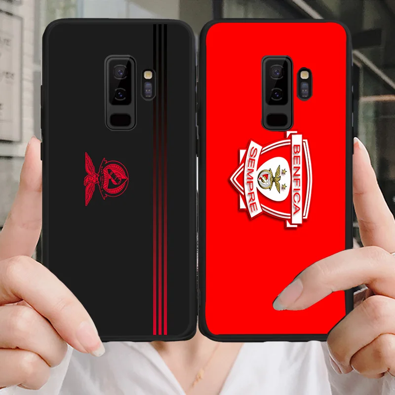 

Phone Case For Benfica FC Case For Samsung Galaxy S10 S6 S7 Edge DIY Transparent Soft TPU For S9 A5 A7 A8 J3 J5 J7 Prime Note 9