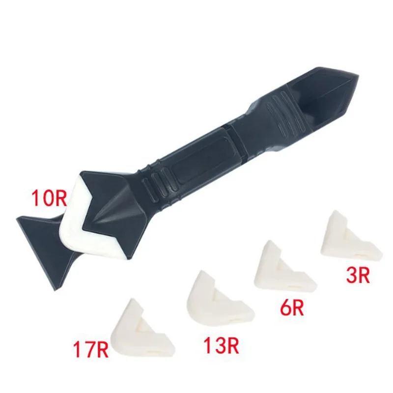 

New 3 in 1 Silicone Caulking Tools Sealant Remover Kit Angle Glue Shovel Set Scraper Caulking Mould Removal Useful Tool