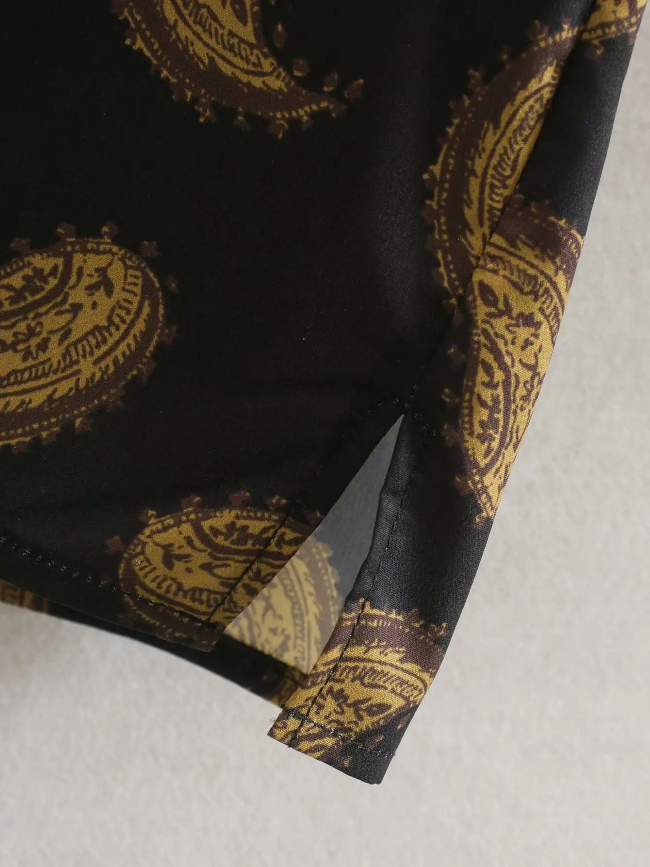 CFK, женская блузка с круглым вырезом, в горошек, с цветочным принтом, с длинным рукавом, шифоновые рубашки, femme, Повседневный корейский черный топ