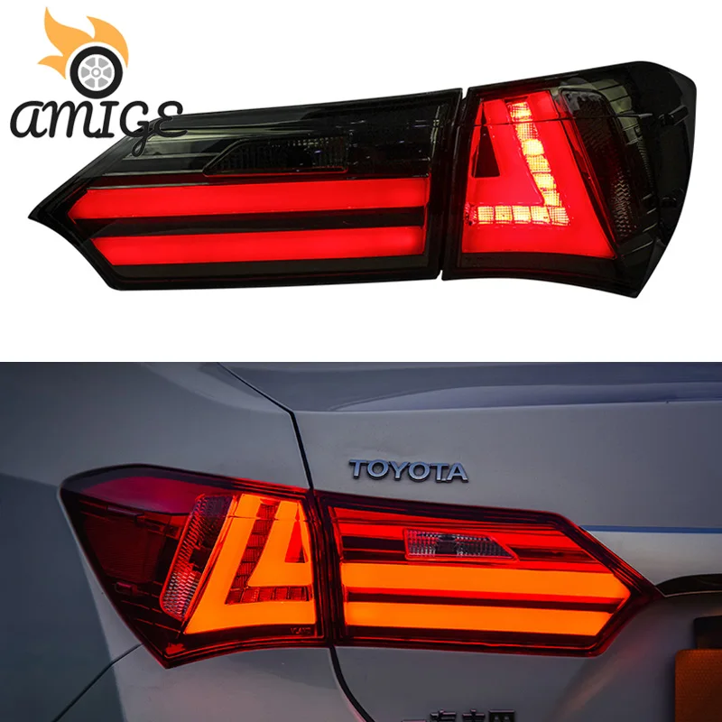 Dno Car Led Tail Light Taillight For Toyota Corolla 2014 2015 2016 Rear